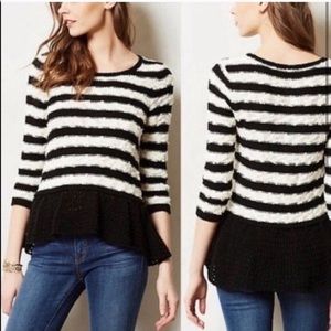 Anthropologie Light-Weight High-Low Sweater